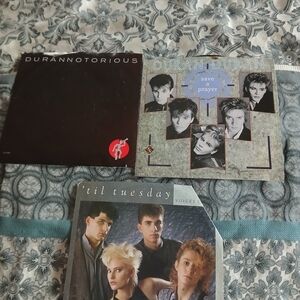 4 45s Duran Duran Vinyl Records Collection